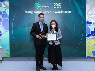 CW-CMGC JV has obtained a Silver Award from Green Management Award Project Management (Large Corporation) organised by Hong Kong Green Awards 2020